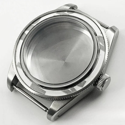 39MM Bezel Domed Sapphire Crystal Case for NH34 NH35 NH36 NH38 ETA 2824 PT5000