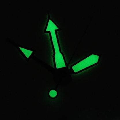 Turtle Abalone Captain Watch Hands SKX GMT For NH34/35 NH36 NH38 Green Luminous
