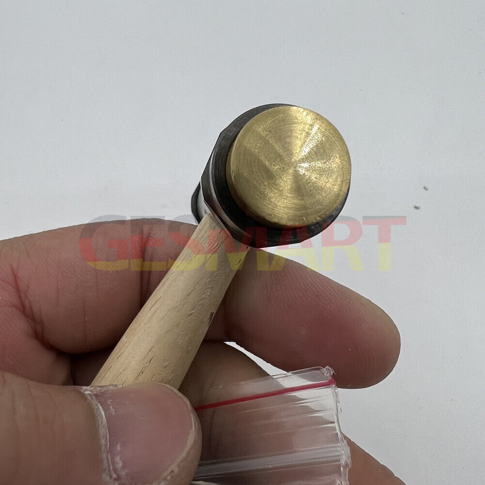 Marteau d'horloger Bergeon 30417 avec embouts en laiton/synthétiques remplaçables 