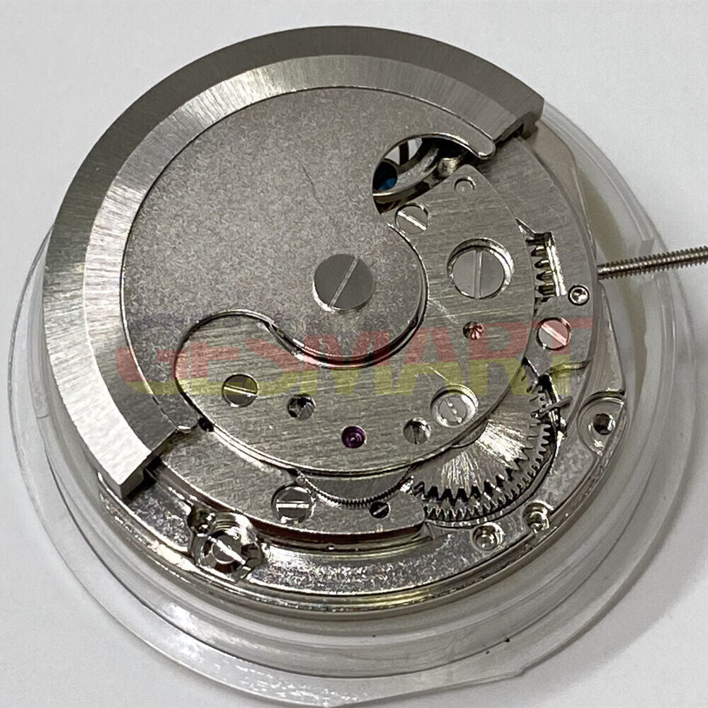 Automatic mechanical watch featuring small seconds at 10 o'clock and moon phase display at 2.