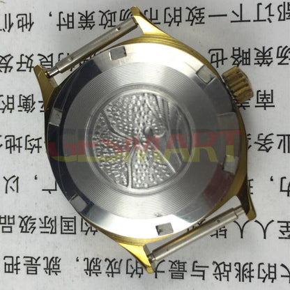 Seagull 27mm square purple dial ladies watch with manual mechanical movement and three hands.