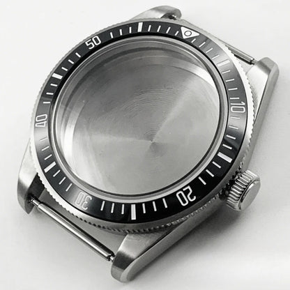 39MM Bezel Domed Sapphire Crystal Case for NH34 NH35 NH36 NH38 ETA 2824 PT5000