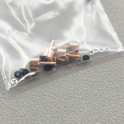 4 PIECES/Pack Rose Gold Push Buttons for Casio GA-2100 Waterproof Stainless Steel Buttons