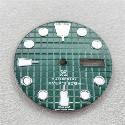 watch dial with S logo
