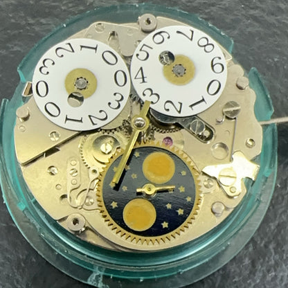 Chinese Seagull ST2528 watch movement with small second at 9 o'clock, multifunctional mechanical design.
