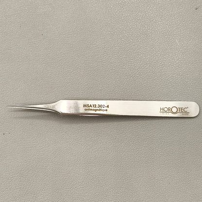 Swiss Horotec MSA12.302-4 100% Antimagnetic Steel Tweezer