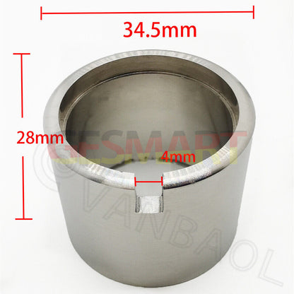 Stainless steel watch movement holder, fits Miyota NH35 NH36 7S26 7S36 4R36 models.