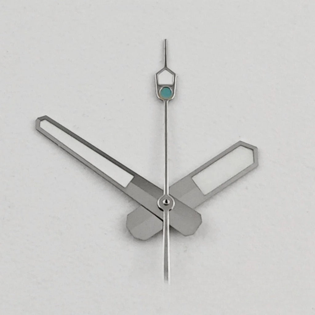 NH35 62MAS Green Luminous Trim Watch Hands for NH34 NH36 7S26 7S36 4R35 4R36