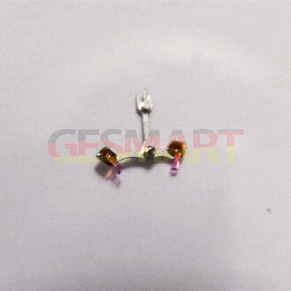 Silver pallet fork for Hangzhou 2189 watch movement, compatible replacement part, China made.
