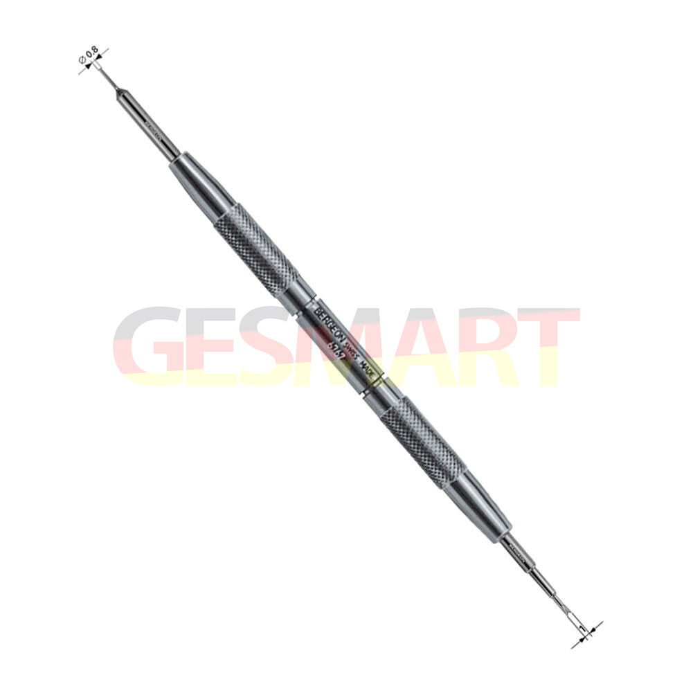 Bergeon 6767-F fine spring bar tool for accurate watch bracelet fitting and removal.