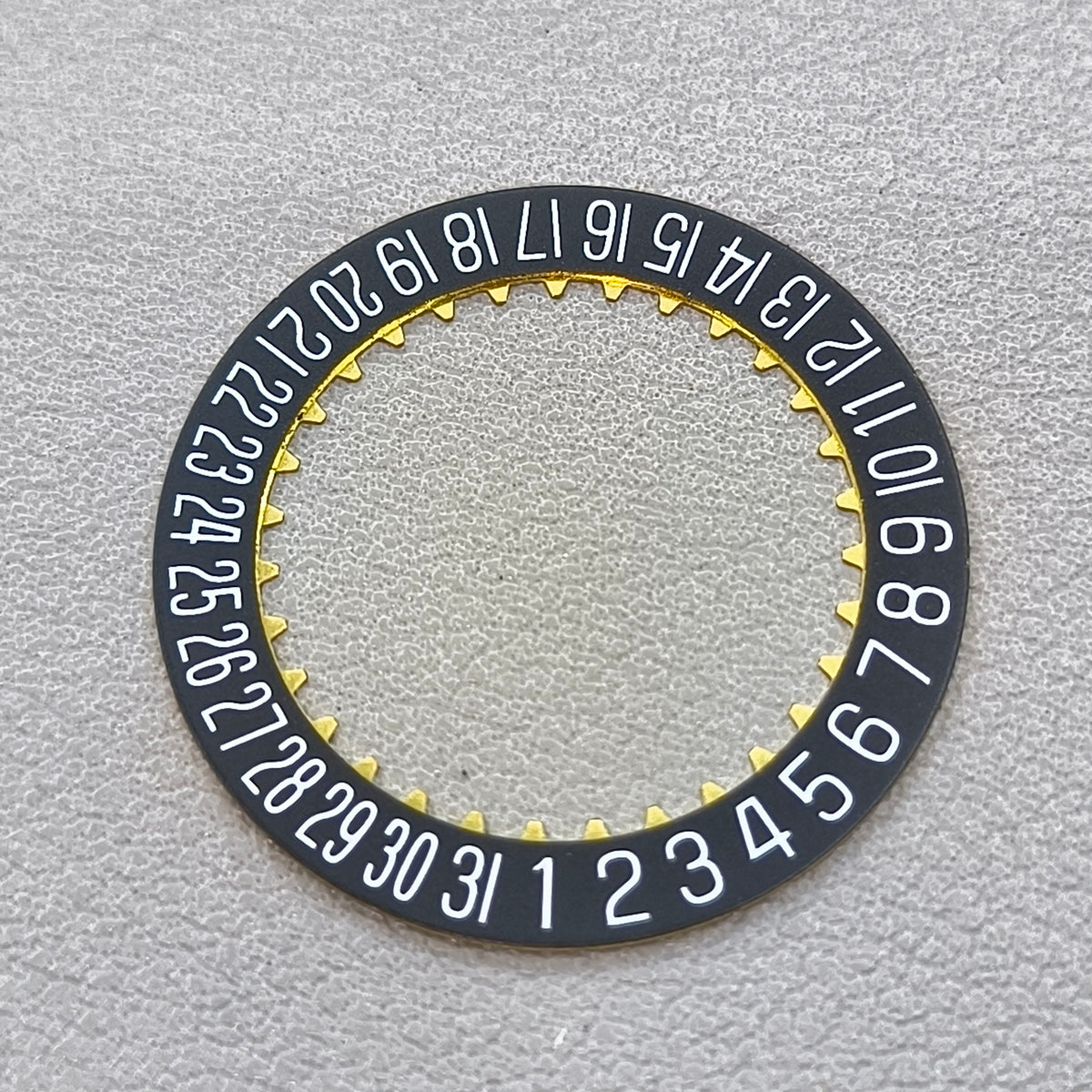 Replacement Black Date@6 Date Disk Wheel Date Wheel Original for ETA 7750