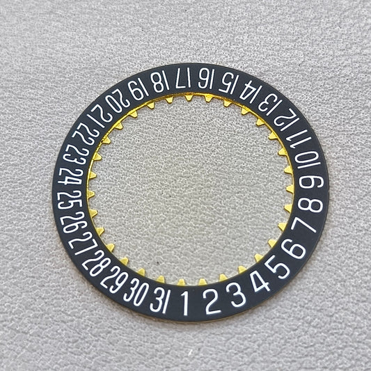 Replacement Black Date@6 Date Disk Wheel Date Wheel Original for ETA 7750
