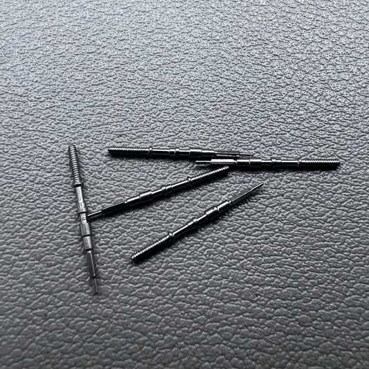 Set of 5 watch winding stems compatible with 7S26 automatic movement for mechanical watches.