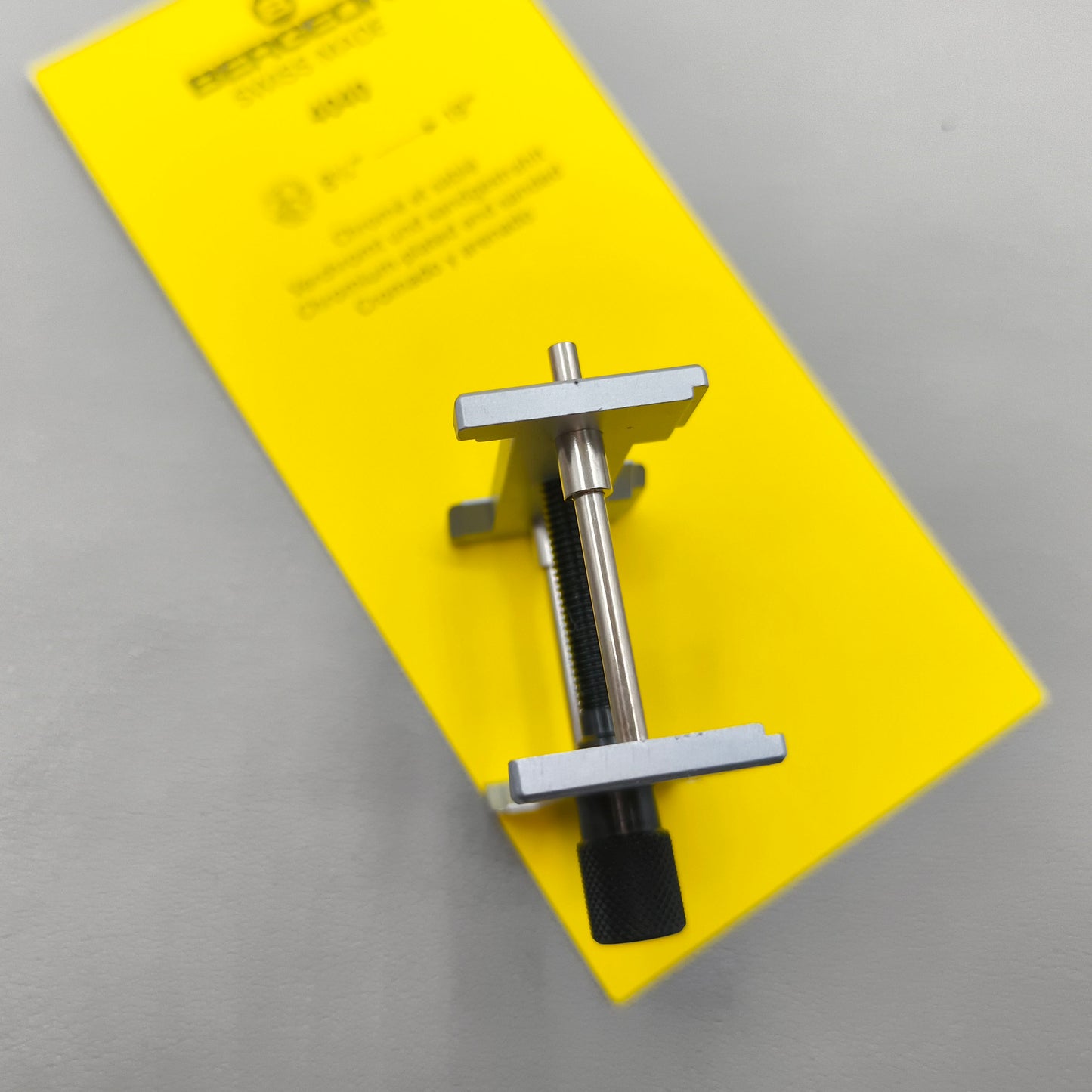 Swiss Bergeon 4040 Extensible Reversible Movement Holder Clamp 8 3/4'''-19'''