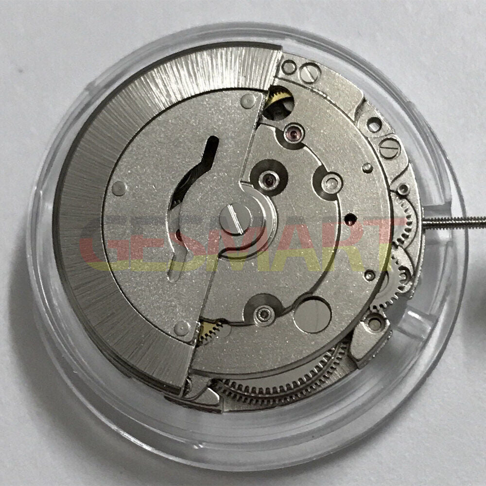 Asian 2813 double calendar automatic watch movement, mechanical replacement for 8205/8200 models.