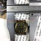 27mm Round Case Golden Nail Black Tianjin Seagull Manual Mechanical Ladies Watch