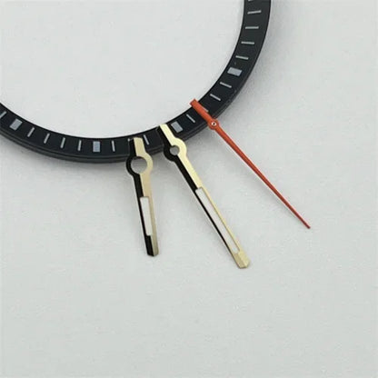 Green Luminous Logbook Watch Hands Green Orange Red Second Hand for NH35/NH36