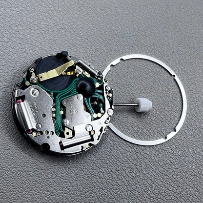 ISA 8161 Quartz Movement Date@6 White Disk 6 Hands ISA 8171 Replacement