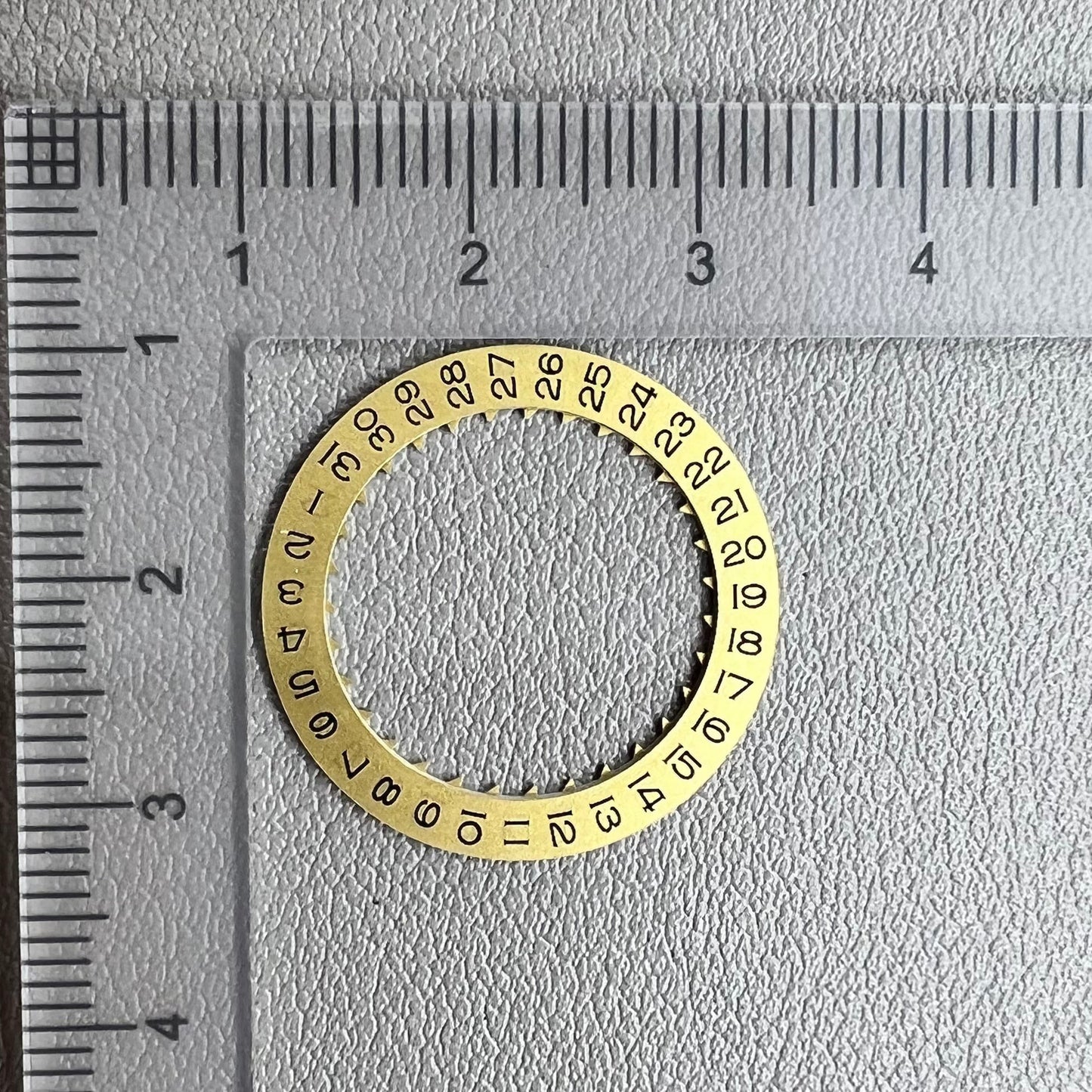 Golden Special Font Date Disk Wheel Date@3 for Miyota 8215 Movement