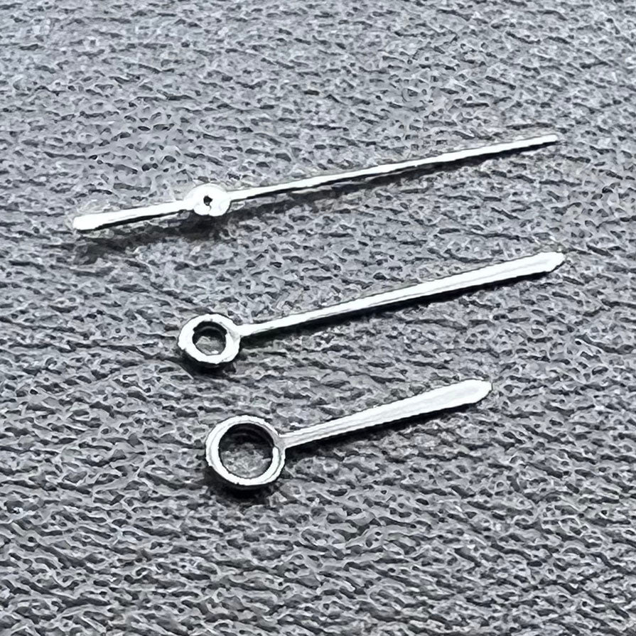 Silver Trim Watch Hands No Luminous for NH35 NH36 NH38 NH39 NH70