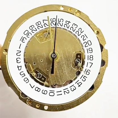 Swiss ETA 251.272 quartz movement with date at 4 o'clock, 6-pin watch repair part