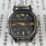 24mm HAIDA Manual Mechanical Lady Watch Black Dial 17 Jews Octagonal Shape Case