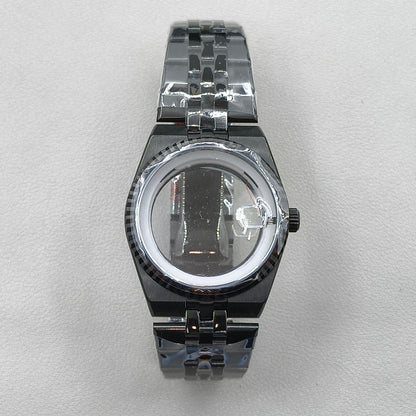 39.5mm Land-Dweller Watch Case Set with Strap Lume Sapphire Glass Fit NH35