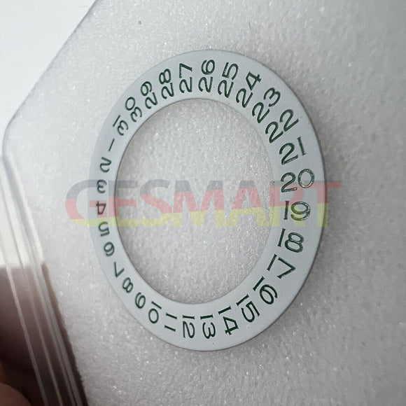 Green Font Date Wheel Overlay for ETA2824 2836 Miyota 8215/8200 Movement Date@3