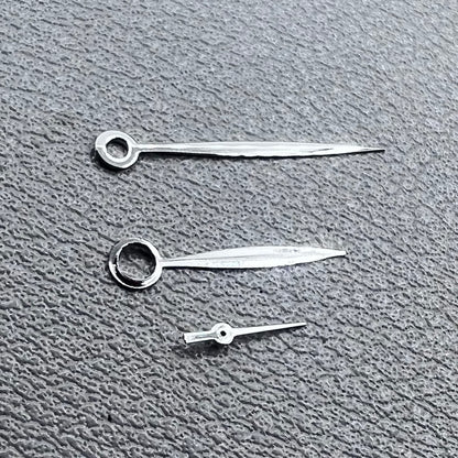 Leaf Shape Silver Willow Watch Hands for Seagull ST3600/ST3621/ETA6497/ETA6498