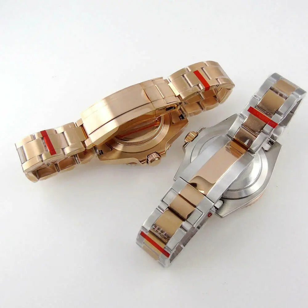 40mm Ceramic Bezel Watch Case Fit NH34 NH35 NH36 2824 2836 Miyota 8215 8205