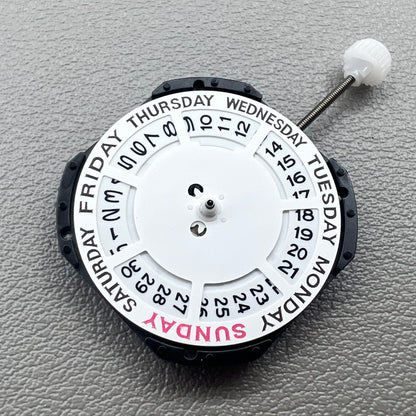 3 PIECES SL30 Quartz Movement Big Size Up&Down Date Day