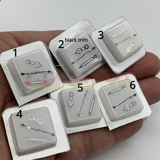 13 mm grün leuchtende Herren-Sekundenzeiger für Miyota NH35/NH36