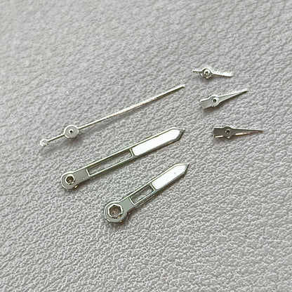 2 Sets/Pack Silver Trim Green Lume Watch Hands for Epson VD53 VD54 VD57 Movement
