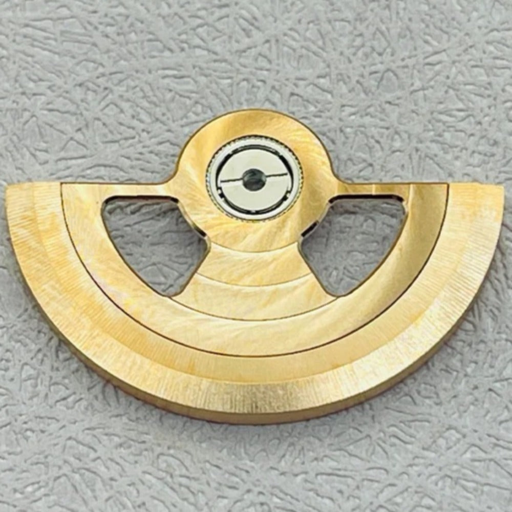 Golden Bilateral Symmetrical Hollow Rotor Oscillating Weight for NH35 NH36 Movement