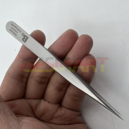 Bergeon 7026-1 antimagnetic tweezer for watch repairs, strong grip, ideal 7024-1 replacement.