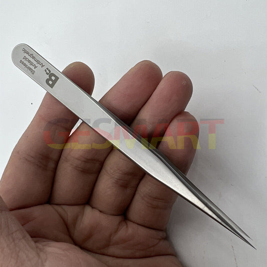 Bergeon 7026-1 antimagnetic tweezer for watch repairs, strong grip, ideal 7024-1 replacement.