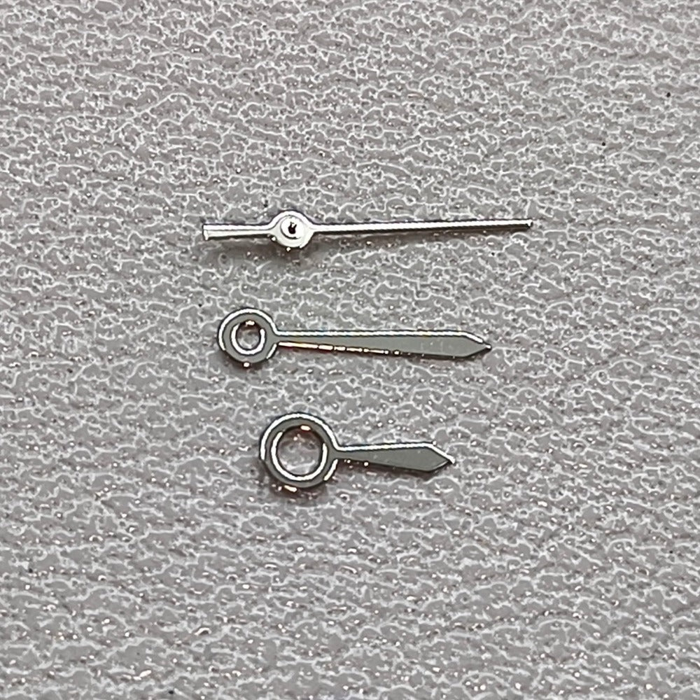 6mm Silver Polished Arrow Shape Watch Hands Sets Fit for Miyota 2035 2115 Movement Watch Part