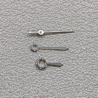 6mm Silver Polished Arrow Shape Watch Hands Sets Fit for Miyota 2035 2115 Movement Watch Part