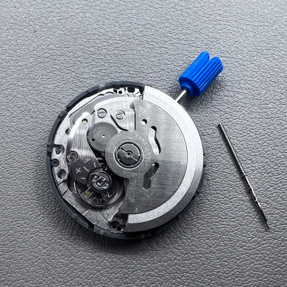 Japan NH35 Black Disk Mechanical Automatic Wrist Watch Movement Date@6