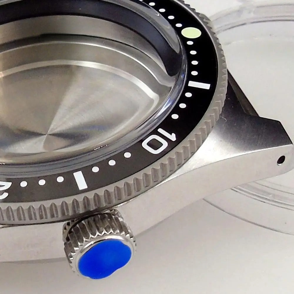 300M Diver 40mm Stainless Steel Watch Case with Ceramic Bezel fit NH35/NH36