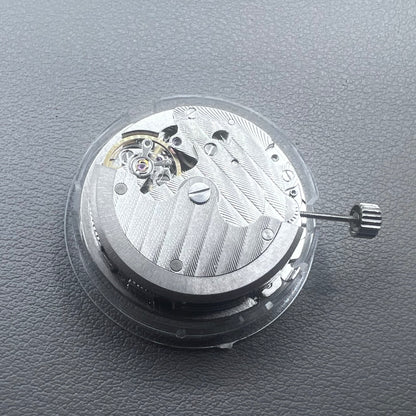 Tianjin T17 ST17 ultra-thin watch movement showcasing intricate automatic mechanical design.