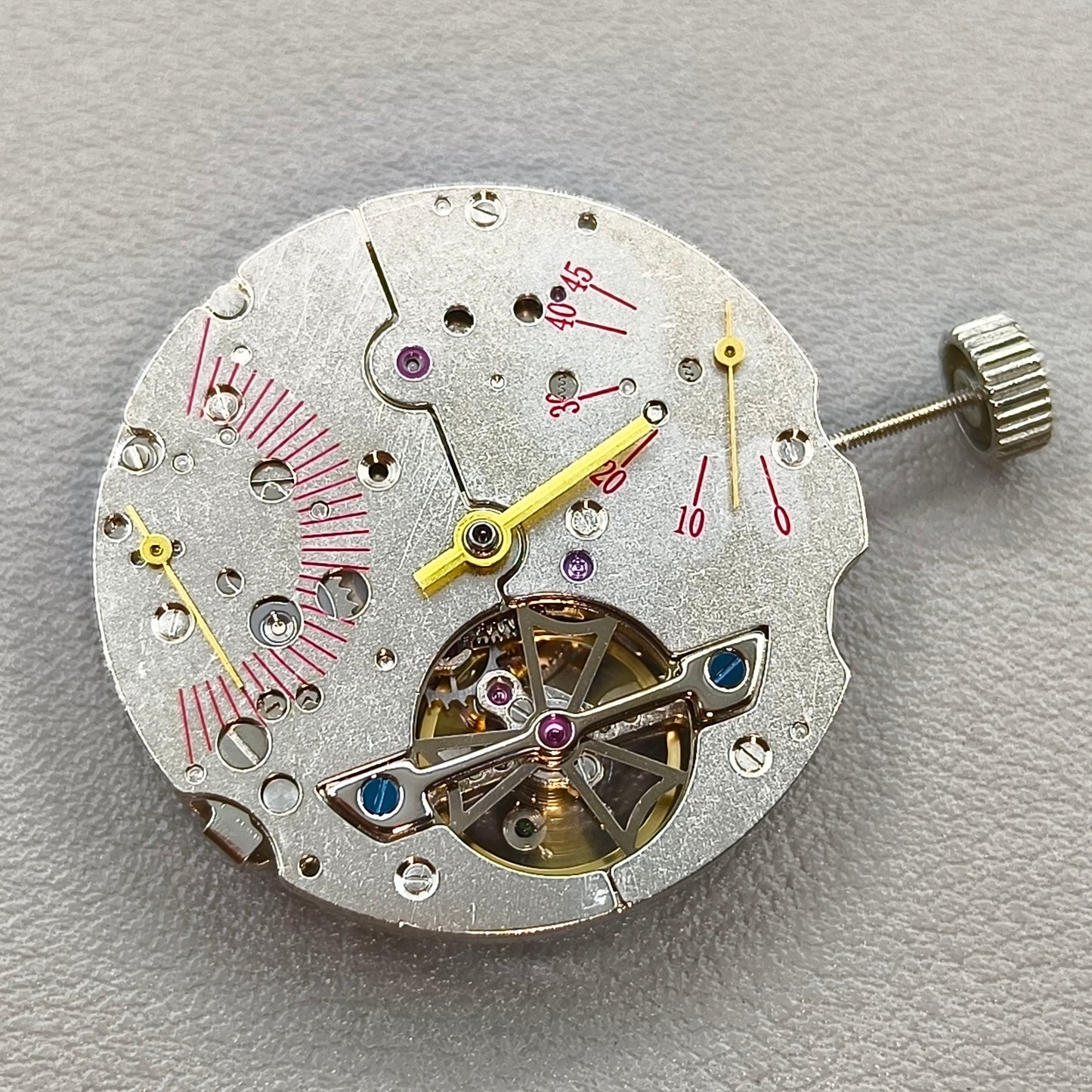 China Seagull Silver ST2505 ST5 Mechanical Movement Kinetic Energy