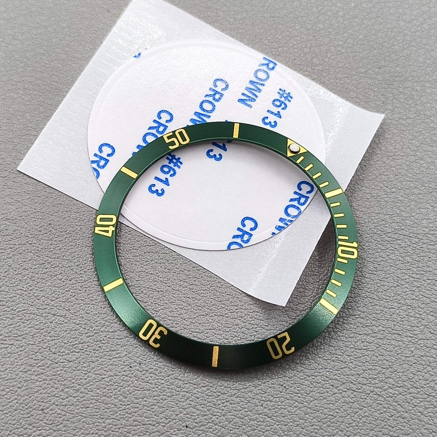 39.5mm Green Aluminium Watch Bezel Insert Fit for Automatic SUB/GMT Watch