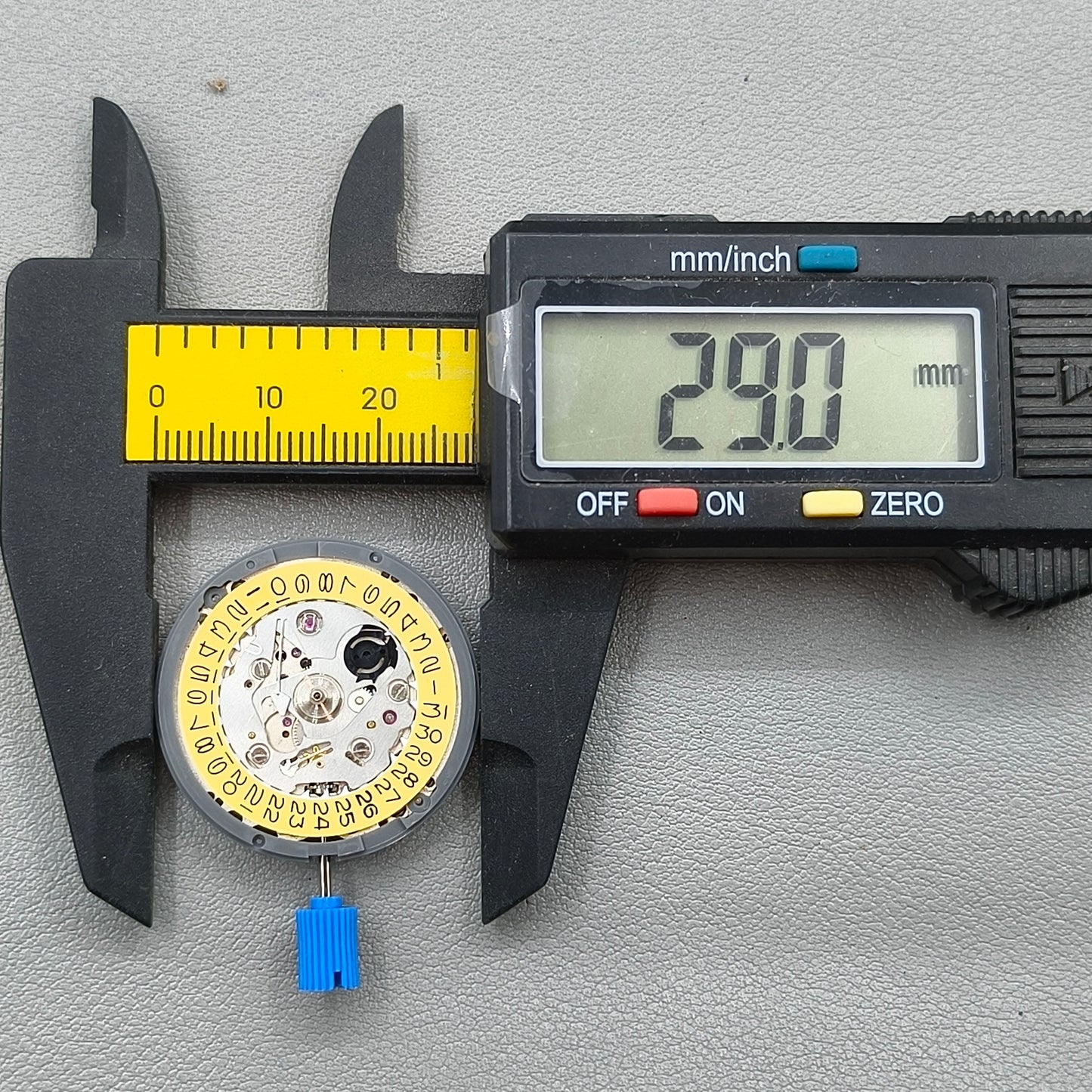 Japan Yellow Disk Seiko NH35 Automatic Mechanical Movement Date@3