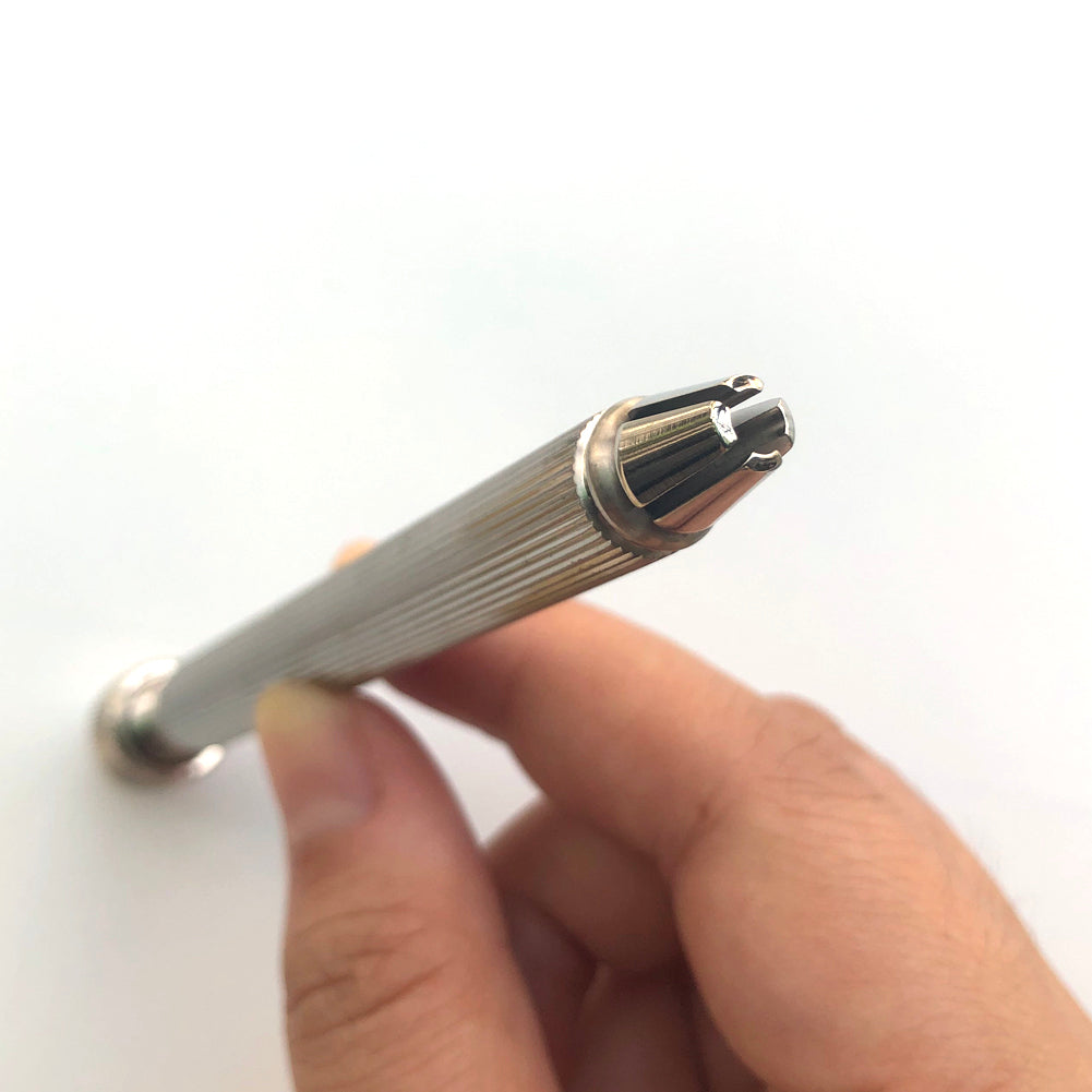 Bergeon 1842-16A pin vise with dual chucks for detailed watch accessory repairs and adjustments.