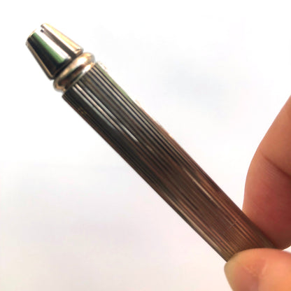 Bergeon 1842-16A pin vise featuring dual chucks for precise watch accessory adjustments.