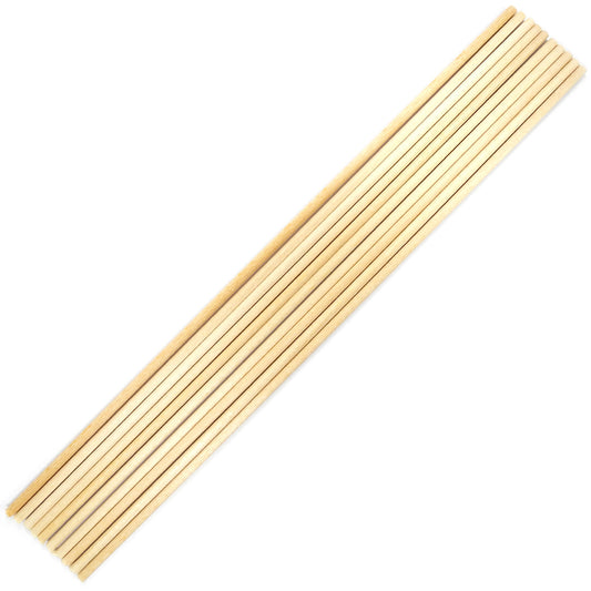 Horotec beech wood pegwood sticks, 2.00mm, ideal for precise watch cleaning and repairs (10 pieces)