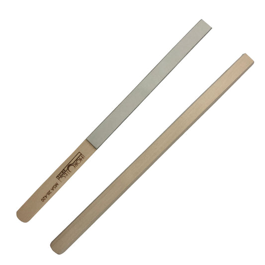Horotec MSA26.420 white leather buff stick for polishing watch straps and accessories.