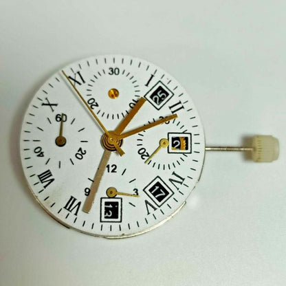 SHANGHAI 7750 automatic movement black date repair part for watch accessories