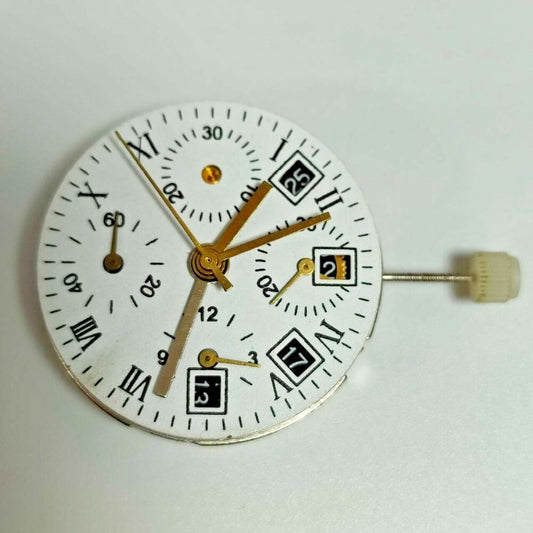 SHANGHAI 7750 automatic movement black date repair part for watch accessories